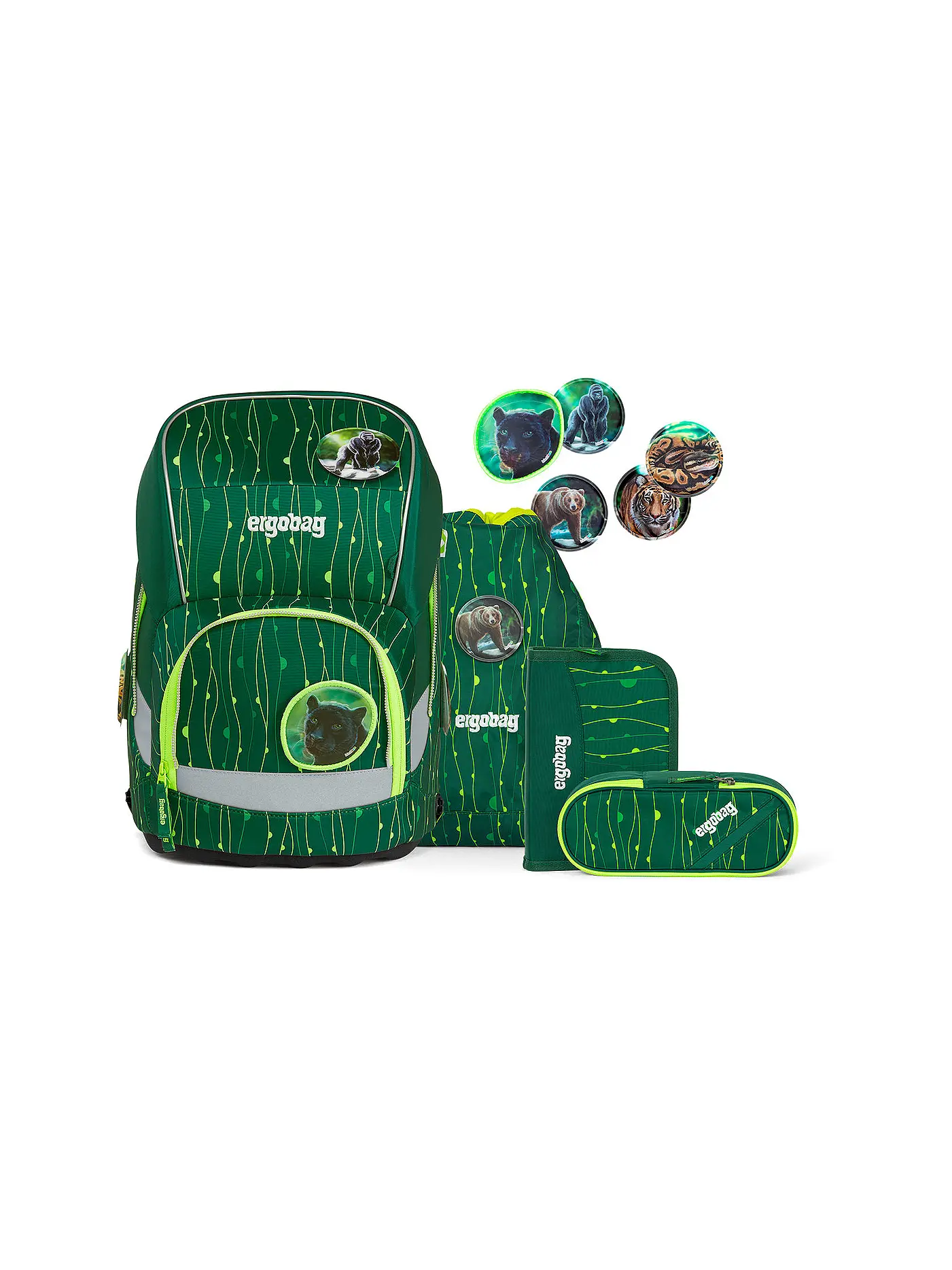ERGOBAG | Schultaschen Set 5tlg Wide RambazamBär | 